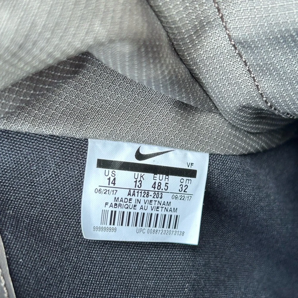 Nike High-Top Sneakers in Gray and Brown